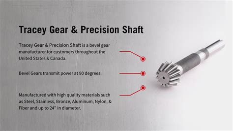 Tracey Gear & Precision Shaft: Gear & Shaft Manufacturing.